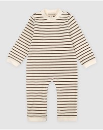 Designer Kidz - Jack Rib Stripe Romper
