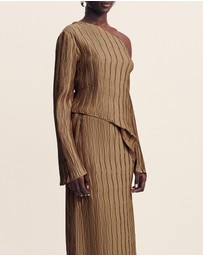 Shona Joy - Leda Asymmetrical LS Top