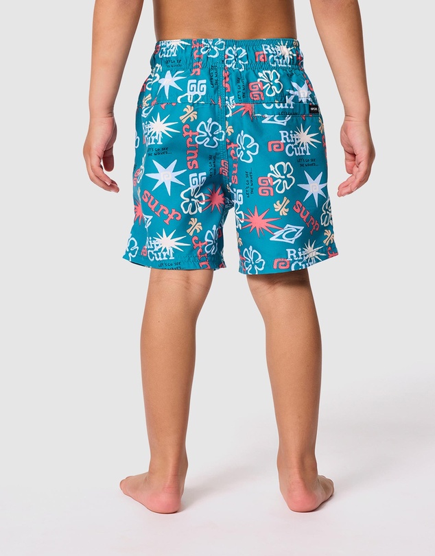 Rip Curl - Wave Dayz Volley Shorts - Kids