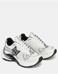 Naked Wolfe - Smash White/Silver Mesh