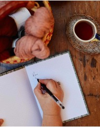 Write to Me - My Hobby Journal. Dot Planner. Grey