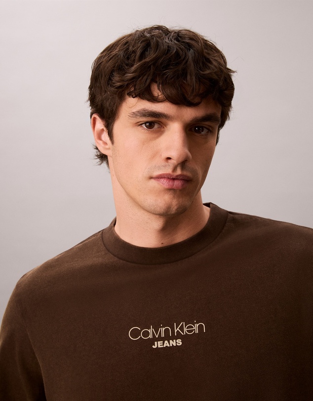 Calvin Klein Jeans - Acid Wash Logo Graphic T-Shirt