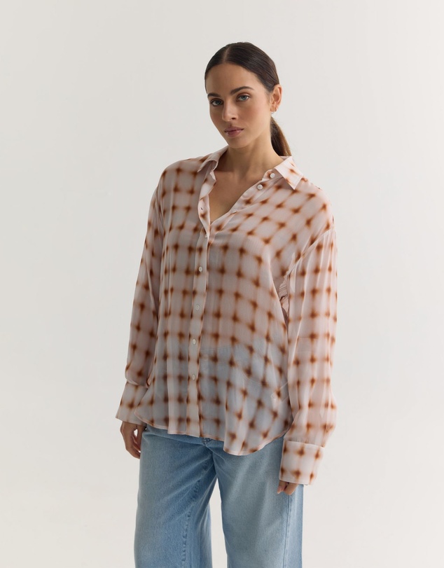 Oxford - Mia Printed Shirt