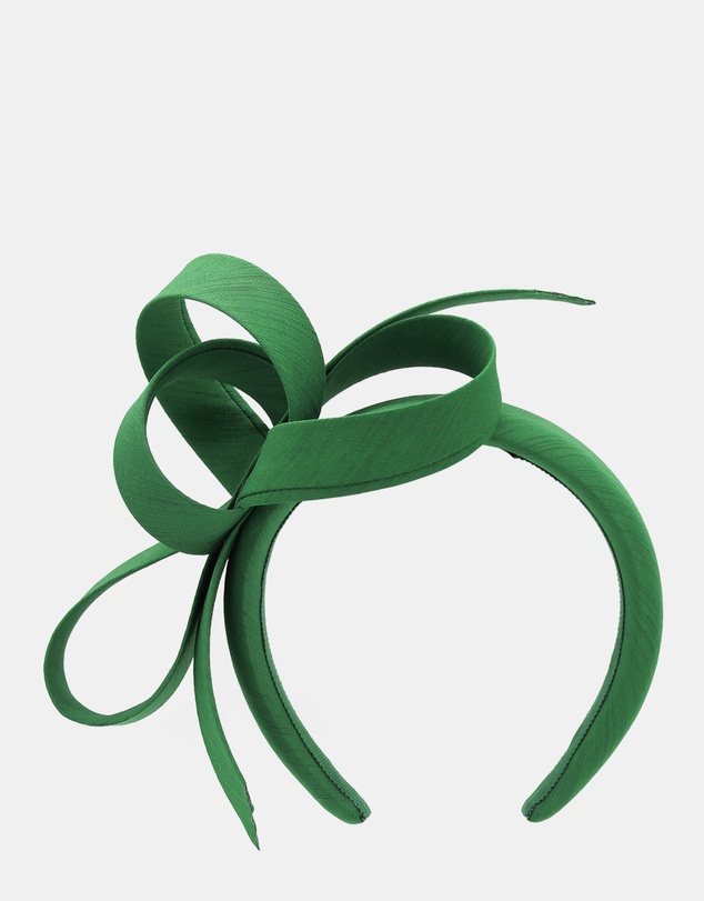 Morgan & Taylor - Mel Fascinator in Green