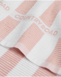 Country Road - Cr Stripe Australian Cotton Tea Towel Pack Of 3
