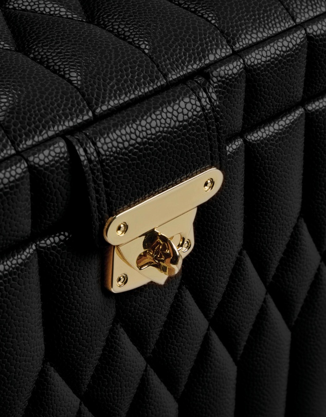 Wolf - WOLF Lauren Extra Large jewellery Box Black