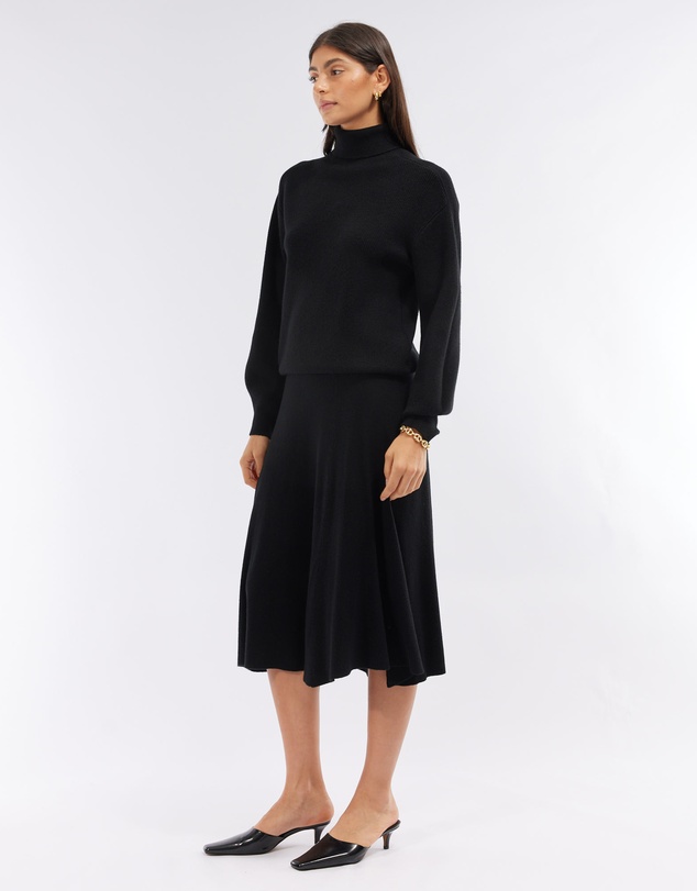 Amelius - Jacqueline A-Line Knit Skirt