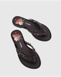 Melissa - MELISSA FLIP FLOP SLIM + GANNI