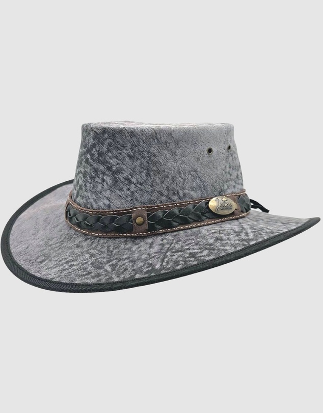 Jacaru - Jacaru 1133 Roo Nomad Traveller Hat Stonewash