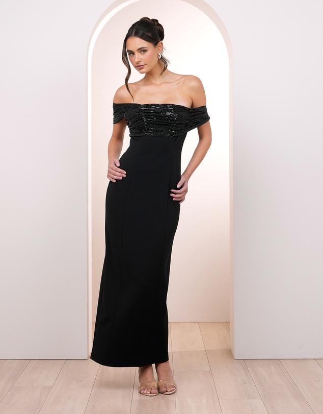 Pilgrim - Fiore Off Shoulder Maxi Dress