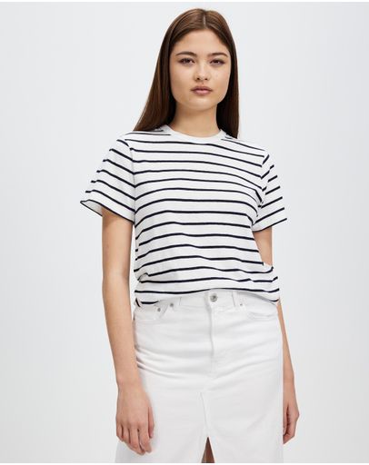 Navy & White