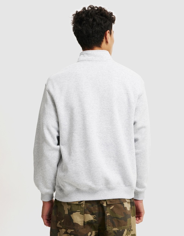 Cotton On - Quarter Zip Fleece Sweater