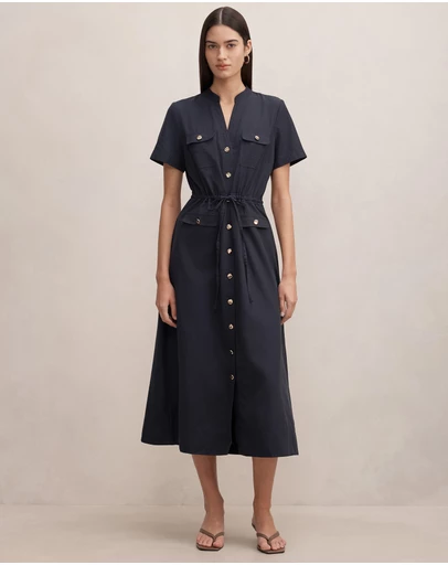 Forever New - Tessa Button Down Midi Dress