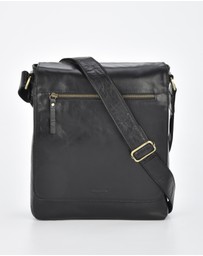 Cobb & Co - Kooyong RFID Leather Satchel