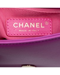 Pre-Loved by Azura Reborn - Pre-Loved Mini Lambskin Giant Crystal CC Flap
