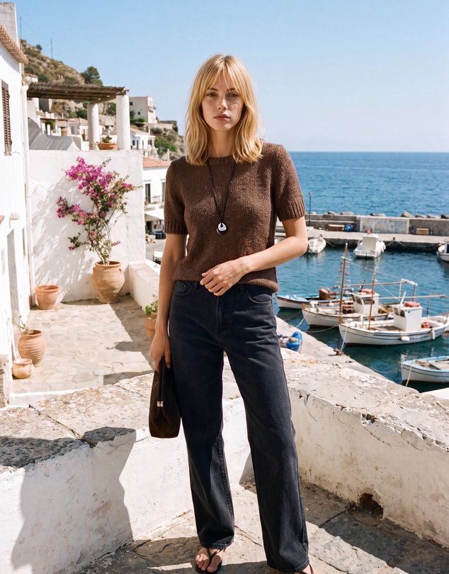 The Fated - Kaia High Waist Straight Jeans