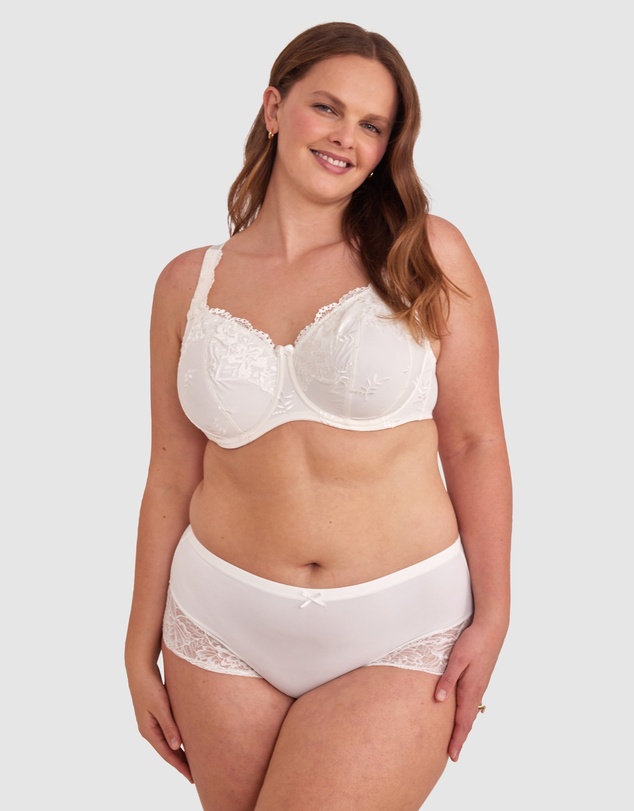 Bras N Things - Sapphire Full Cup Bra - Ivory