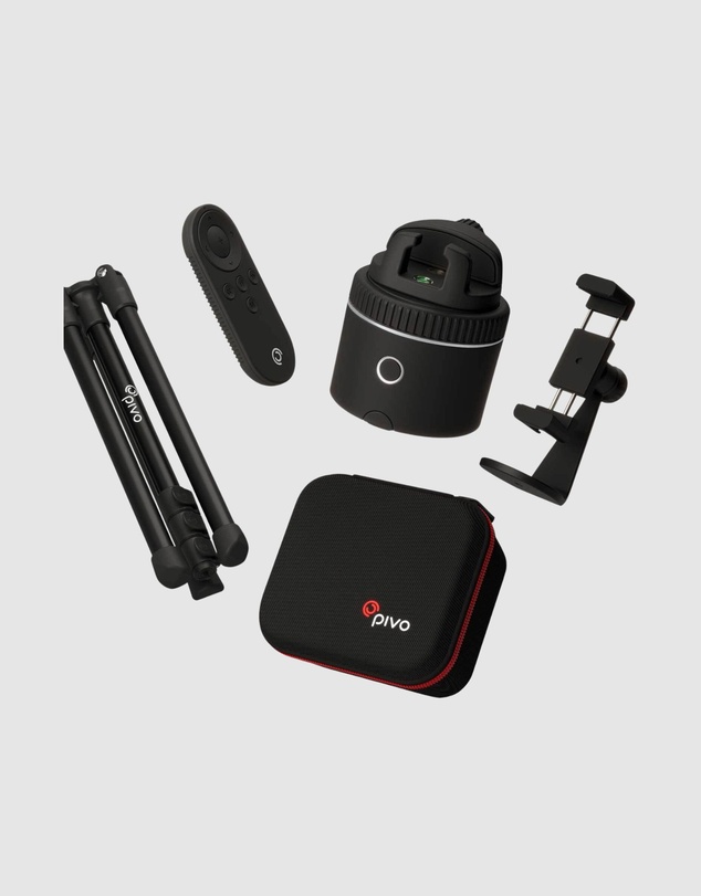 Pivo - Pivo Pod Standard Bundle Pod Tripod Phone Holder Remote Case