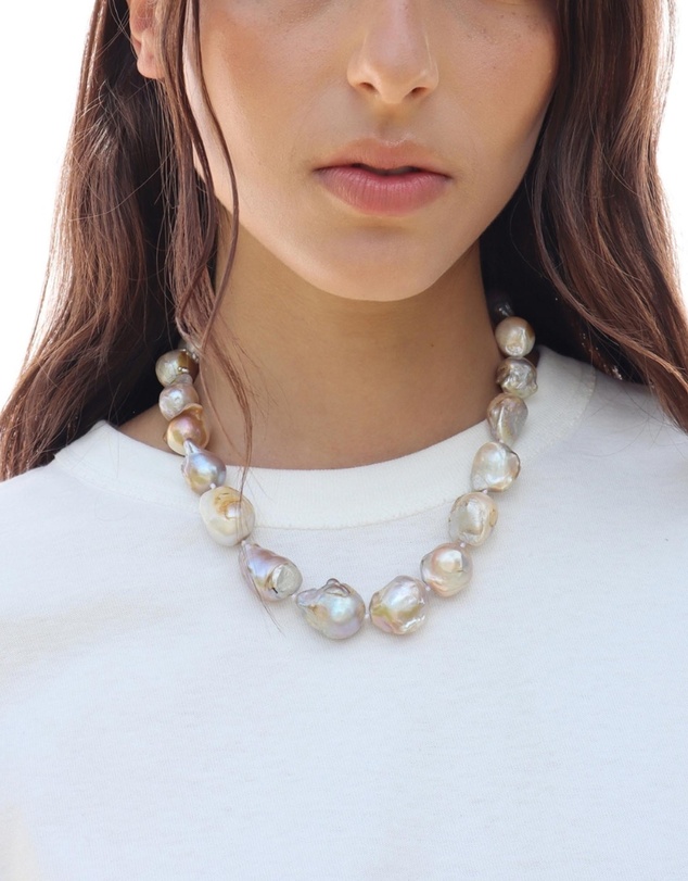 Reliquia Jewellery - Keshi Strand Pearl Necklace