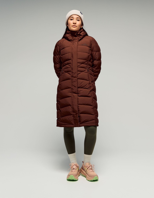 Kathmandu - Winterburn Down Puffer 600 Fill Longline Warm Winter Coat