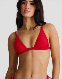 Vacay Swimwear - Messina Top Cincinnati Red