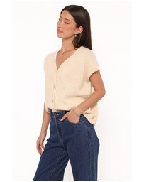 Petal & Pup - Mariana Knit Vest - Lemon