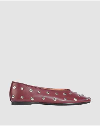 Oxblood-stud