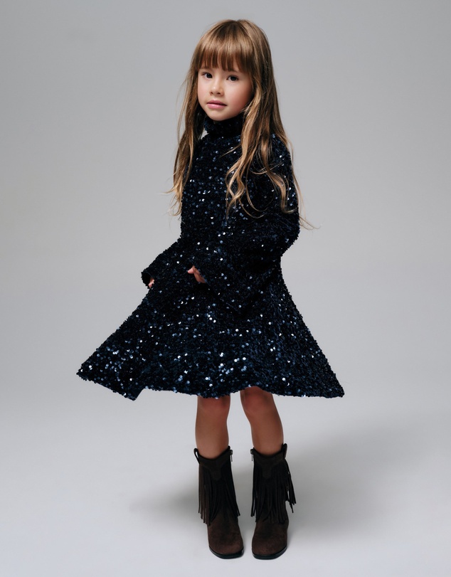 Bardot Junior - Annie Sequin Mini Dress - Kids-Teens