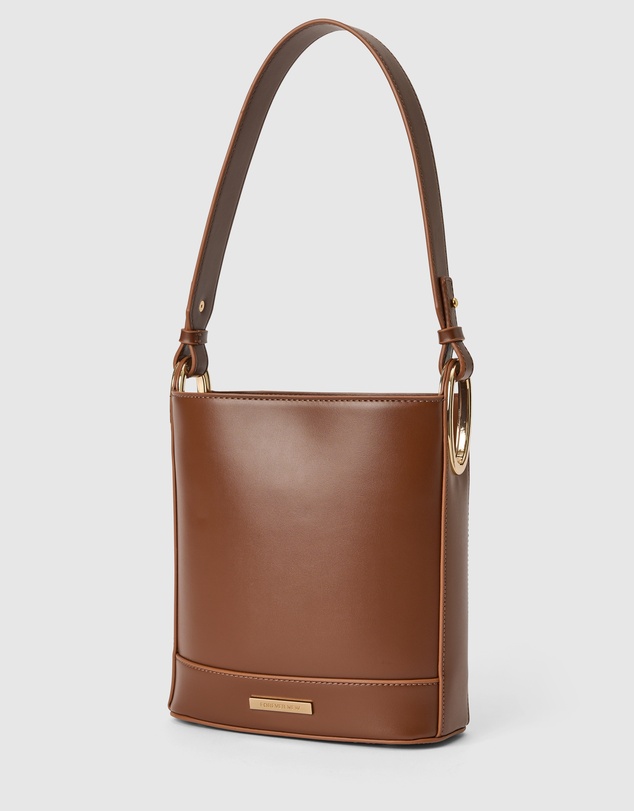 Forever New - Odette Oval Hardware Bucket Bag