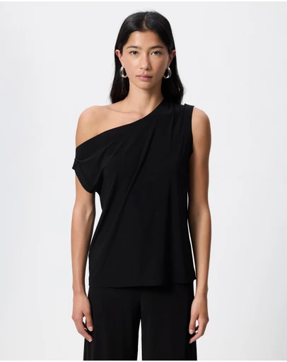 Norma Kamali - Drop Shoulder Top