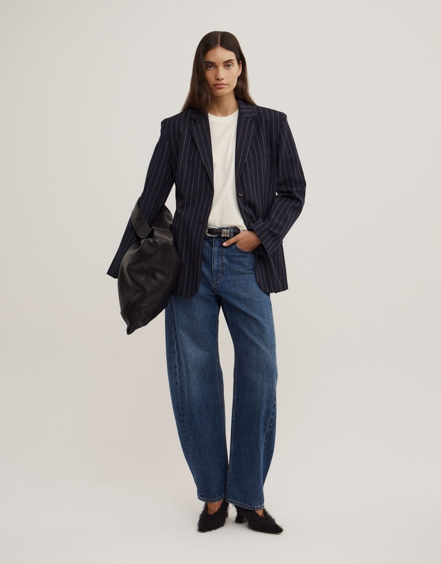 Witchery - Belted Pinstripe Blazer
