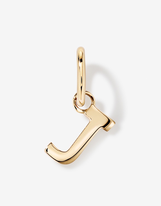 Michael Hill - Letter J Initial Pendant in 10kt Yellow Gold