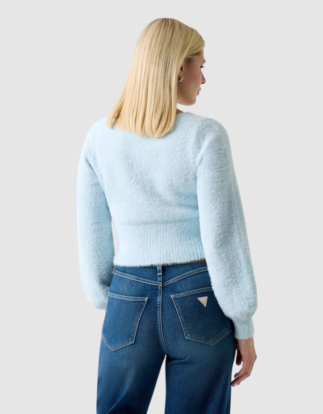 GUESS - Myko Fuzzy Cardigan