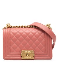Pre-Loved by Azura Reborn - Pre-Loved Small Quilted Lambskin Boy Flap