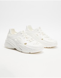 Holster - Fierce Light EVA Sneaker - White Glitter - Unisex
