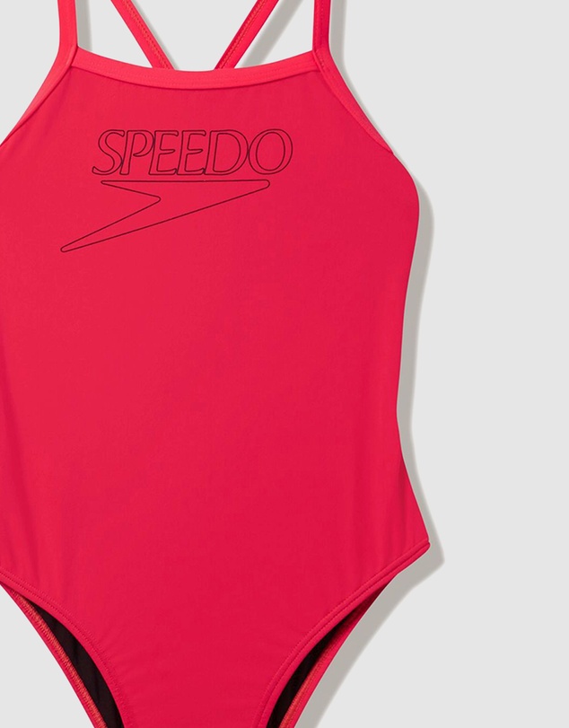 Speedo - Logo Thinstrap One Piece - Kids-Teens
