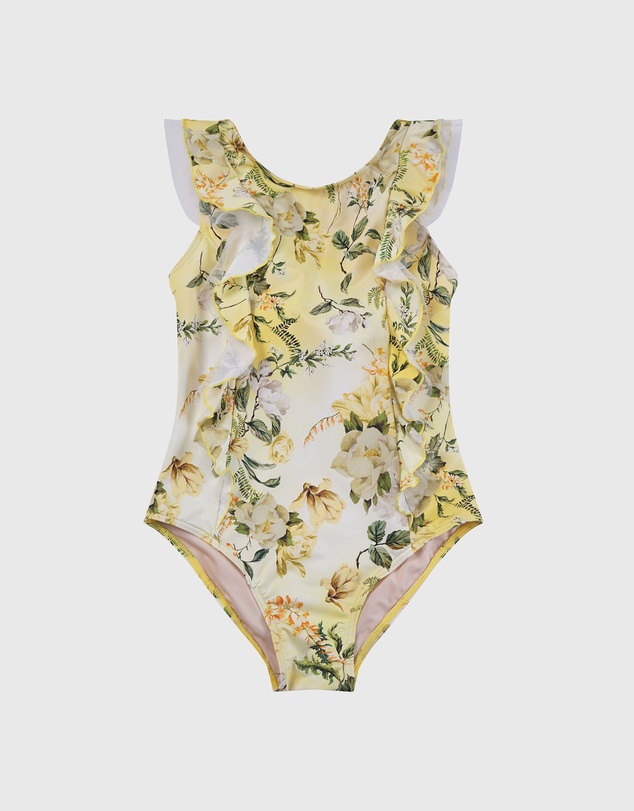 Aqua Blu Kids - Holly Frill One Piece - Babies