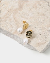 Forcast - Betty 16k Gold Plated Earrings