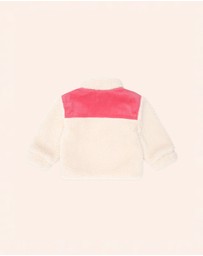 Huxbaby - Sherpa Cord Patches Jacket - Babies-Kids