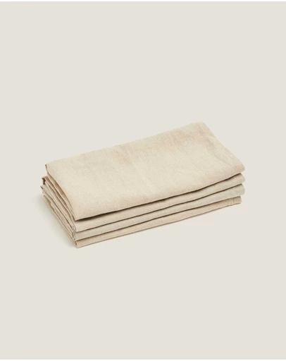Carlotta + Gee - 100% Linen Napkin Set
