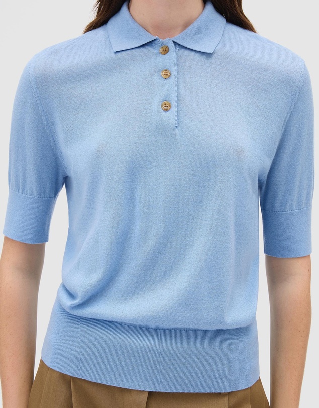 Oroton - Knit Polo Top
