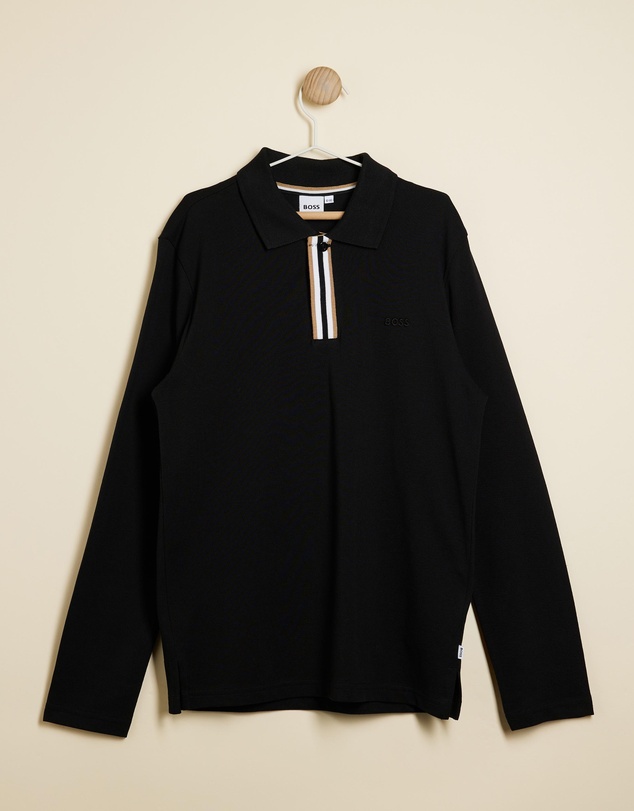 BOSS - Long Sleeve Polo - Kids-Teens