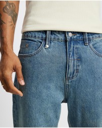 Thrills - ICONIC EXCLUSIVE - Chopped Denim Jeans