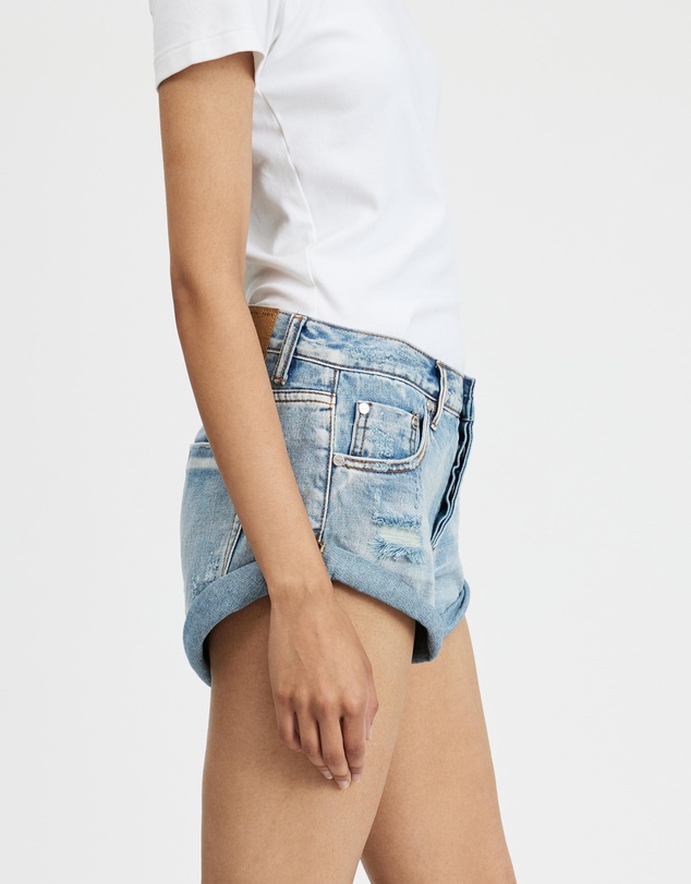 ONE TEASPOON - Bandits Low Waist Denim Shorts