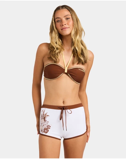 Billabong - Womens Lunar Tide Short Bikini Bottom