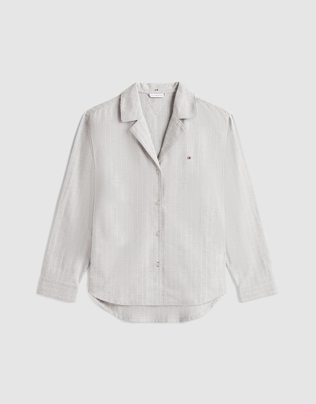 Tommy Hilfiger - Essential Herringbone Stripe Flannel Pyjama Set