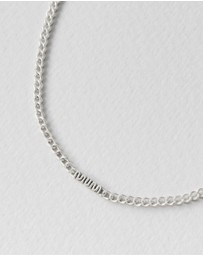 SAINT VALENTINE - MUM Chain Necklace - Silver