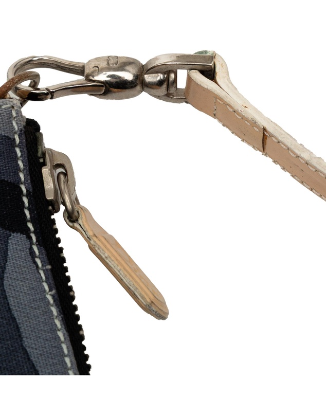 Pre-Loved by Azura Reborn - Pre-Loved Mini Canvas Camouflage Saddle Pochette