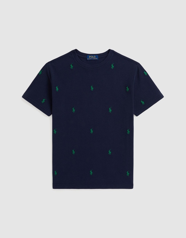 Polo Ralph Lauren - Polo Pony Cotton Mesh Tee - ICONIC EXCLUSIVE - Teens