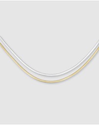 Rosefield - Snake Necklace Two Tone